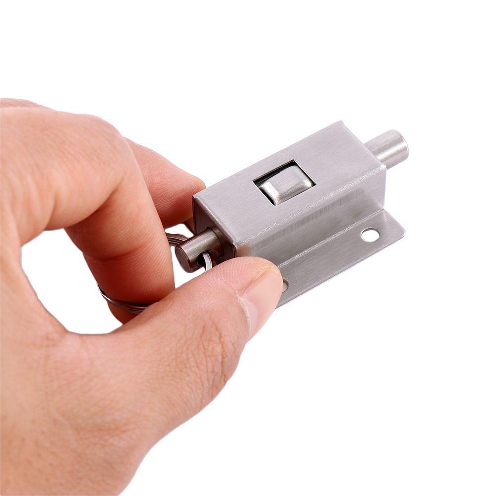 Stainless Steel Durable Door Home Improvement with Button Barrel Bolt Door Bolts Door Hardware Lock