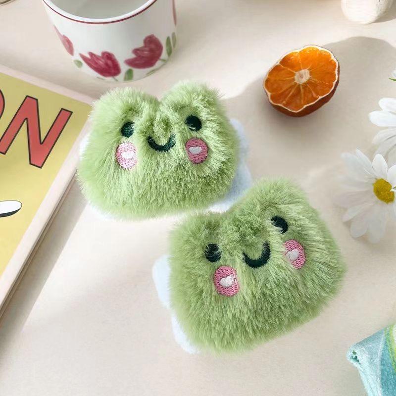 

Многоразовый ремешок для мытья лица, 1 пара, мультяшная повязка от пота, повязка для полотенца, удобный гибкий впитывающий ремешок для мытья лица