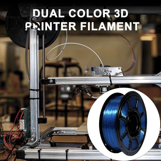 Strong Toughness PETG Filament Glitter 3D Printer 1.75mm, Dimensional Accuracy +/-0.02mm, 1KG Spool, Moisture-Proof Sealed High Transmittance