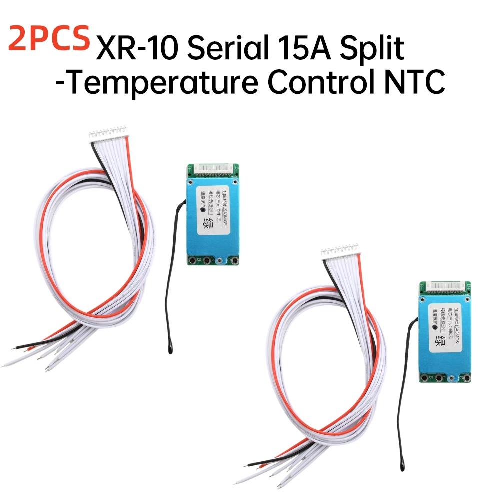 1/2pcs BMS 10S 36V 15A Li-ion Lithium-ion 18650 Battery Protection Board with Overcharge Overdischarge Overcurrent and Short Cir
