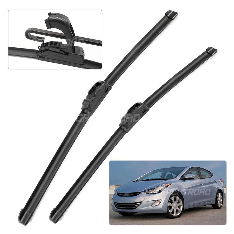 OEM Fit / Quiet Wipe / All-Season  Wiper Blades For Hyundai Elantra MD / UD 2011-2015 2012 2013 2014  Windshield Wipers 26"+14"