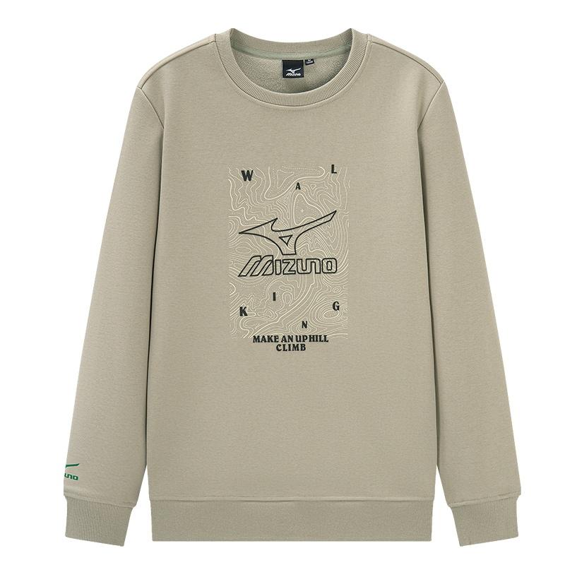 Mizuno Sweatshirts Unisex Crew Neck Moderate Regular A2CA2625-1 XL