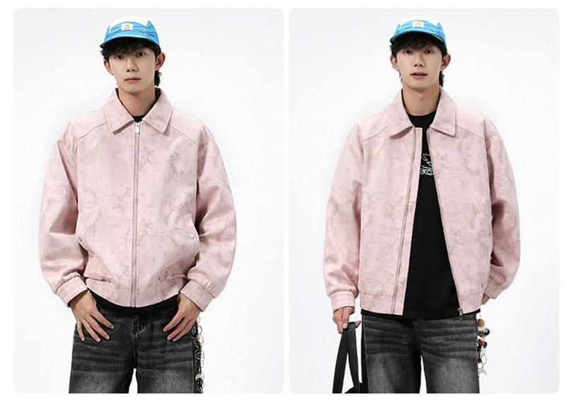 Men's 2025 Autumn Casual Loose Gradient Jacket - Trendy, Handsome, Youthful Outerwear
