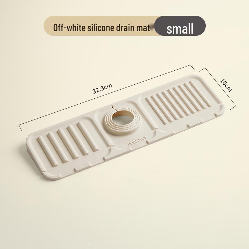 Anti-Splash Silicone Sink Faucet Pad | Cuttable, Foldable & Absorbent
