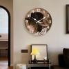 11 Inch Wall Clock Silent Wall Clock Creative Decoration Wall Hanging Round Wall Clock Quartz Clock Living Room Dining Room Home Wall Clock