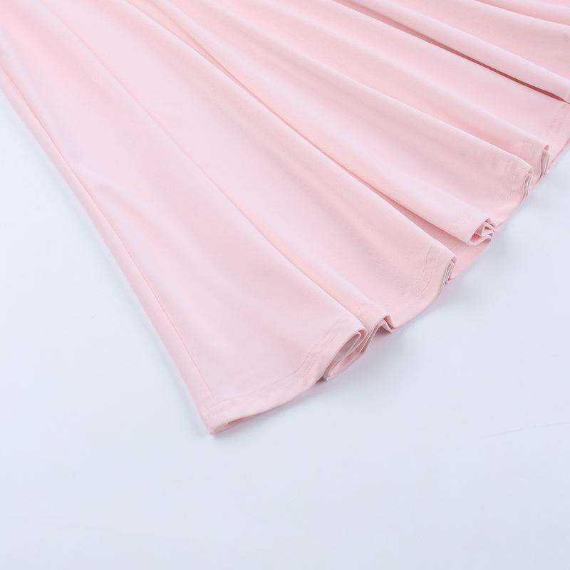 Europejska i Amerykańska Jesienna Sukienka Krótka z Długim Rękawem Dopasowana w Talii dla Kobiet