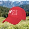 1 Stück Helle Baseballkappe Unisex Outdoor-Sportkappe Mit Volleyball-Thema Partner-Matching-Stil Mehrere Farben Erhältlich I