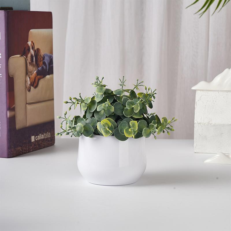 Simulation Bonsai Desktop Ornament Home Garden Small Mini Greenery Micro Landscape Home Decorations