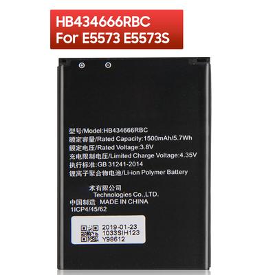 Batteria al Litio Ricaricabile Per Huawei E5573 E5573S E5573s-32 E5573s-806 E5573s-320 E5573s-606 HB434666RBC Batteria Telefono 1500mAh