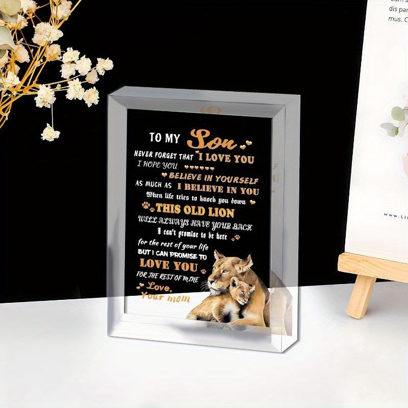 Meaningful Son's Gift: A Birthday Present from Mom and Dad, a Memento for the Son, an Inspirational Graduation Gift.