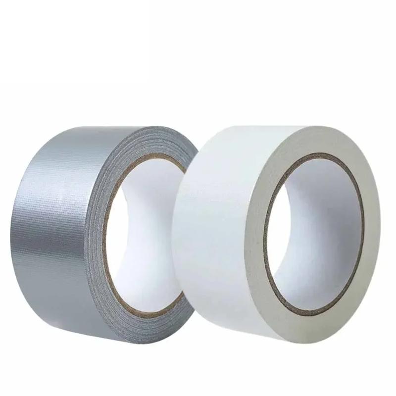 Window Sealing Tape Waterproof Seal Isolation Tape Strong Adhesive White Sliver Duct Tape Window Draft Stopper Home Decor