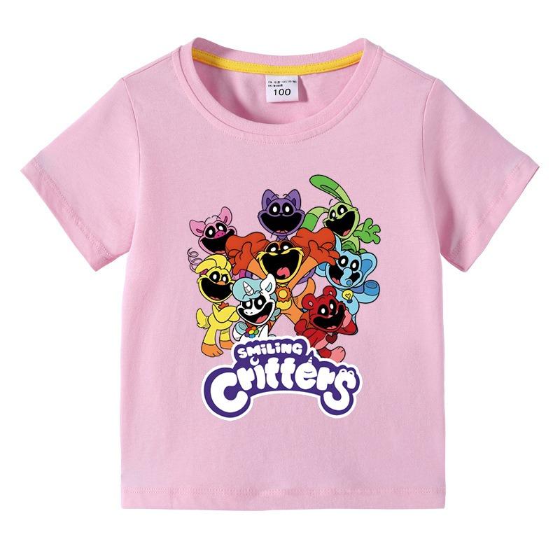 T-shirt with Pokémon Jigglypuff print for summer 2026, loose 100% cotton T-shirt for travel, games, and Y2k sports