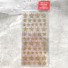 1pc Colorful Bronzing Star Sticker Gold Red Love Girl Handmade Dress Material Reward Sticker Scrapbooking Stickers Aesthetic
