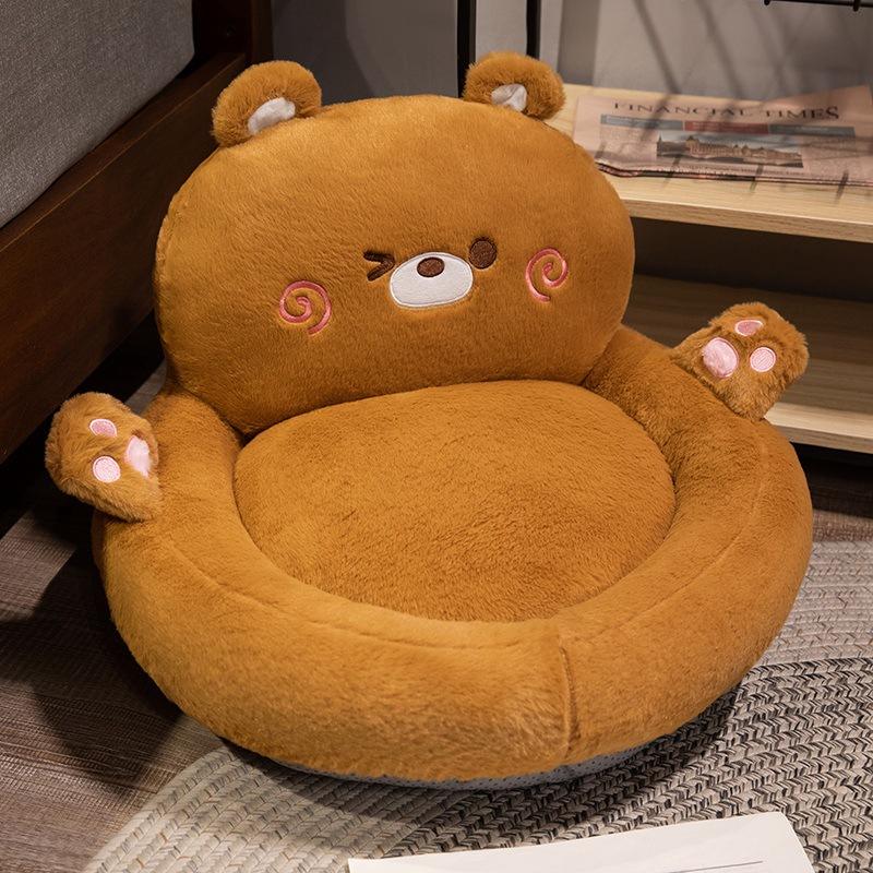 

Зимний утолщенный татами ленивый диван милый кошка собака домашняя гостиная спальня подушка девочка 50*35cm（1.1kg）