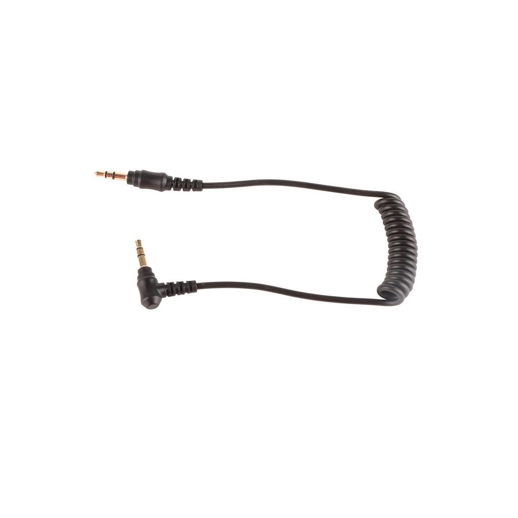 3.5mm TRS‑TRS Audio Cable for Connecting Microphone to Digital Camera Aux Transfer Wire