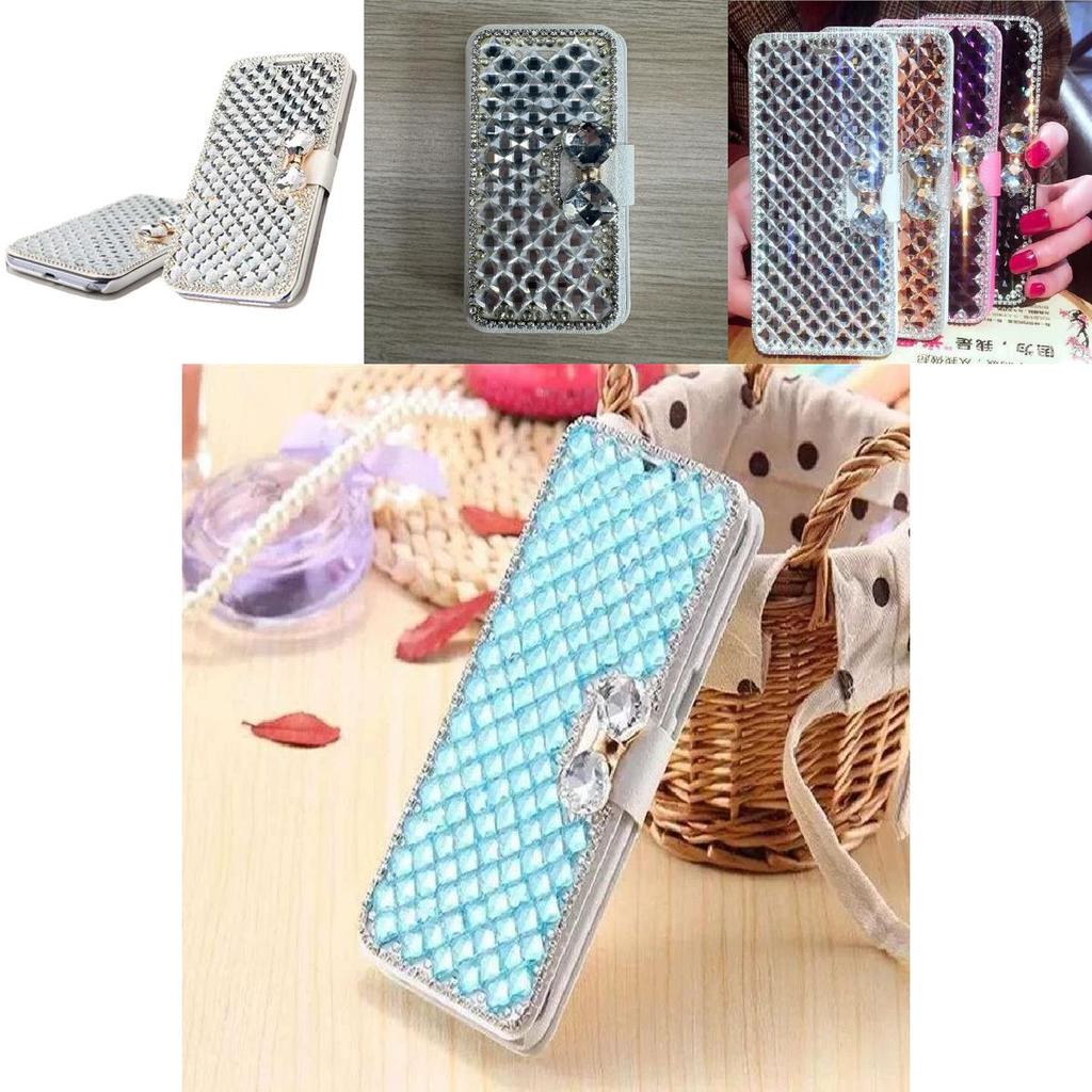 Water Diamond Phone Case For Iphone With Shockproof Stand And Antiscratch Features