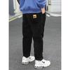 Boys' Corduroy Plus Velvet Winter Pants - New 2025 Style Long Sweatpants for Kids