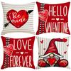 Valentine's Day Love Pillow Case Bedroom Decoration Letter Print Pillow New Style Sofa Pillow