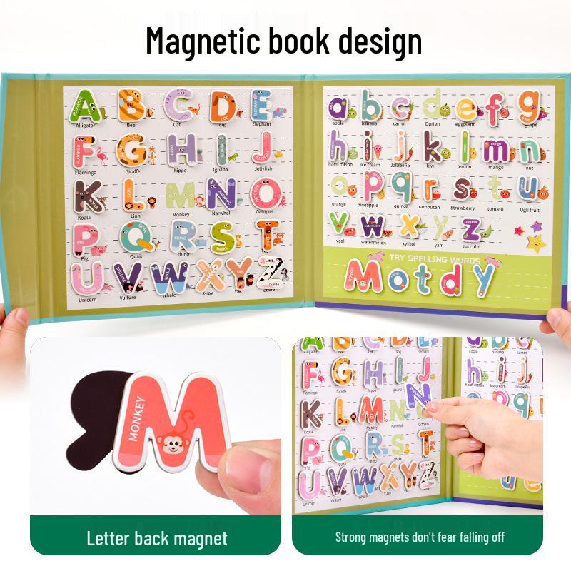 Advanced Magnetic Jigsaw Puzzle for Ages 3-6: Fun Logical Thinking Game for Kindergarten