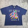 Vintage 90er Jahre Olympische Sommerspiele Atlanta Georgia T-Shirt Olympische Flaggen Herren XXL 1996 Unisex T-Shirt