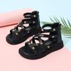 Summer 2026 Girls' Stylish Princess Sandals: Soft Sole Roman Style Baby Shoes