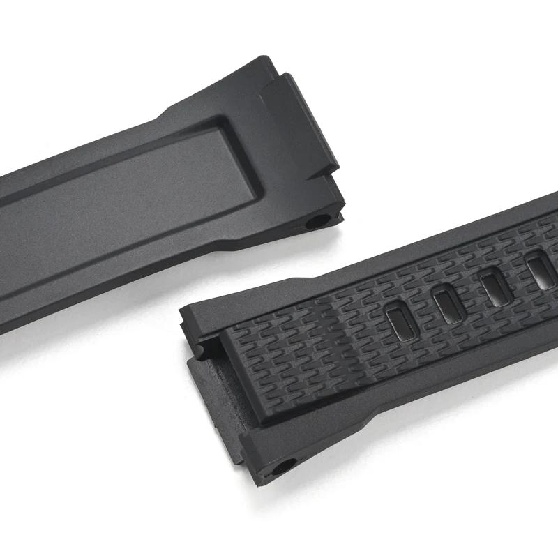 TPU Rubber Strap for Casio G-SHOCK MTG-B3000 Modified Resin Silicone Wrist Band Men Waterproof Mountaineering Watch Accessories