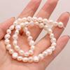 1String, Nugget Pearls, 7–8 Mm, Boho Natural Freshwater Pearl Beads, for DIY Necklaces, Bracelets, Anklets, Jewelry Making, 36cm