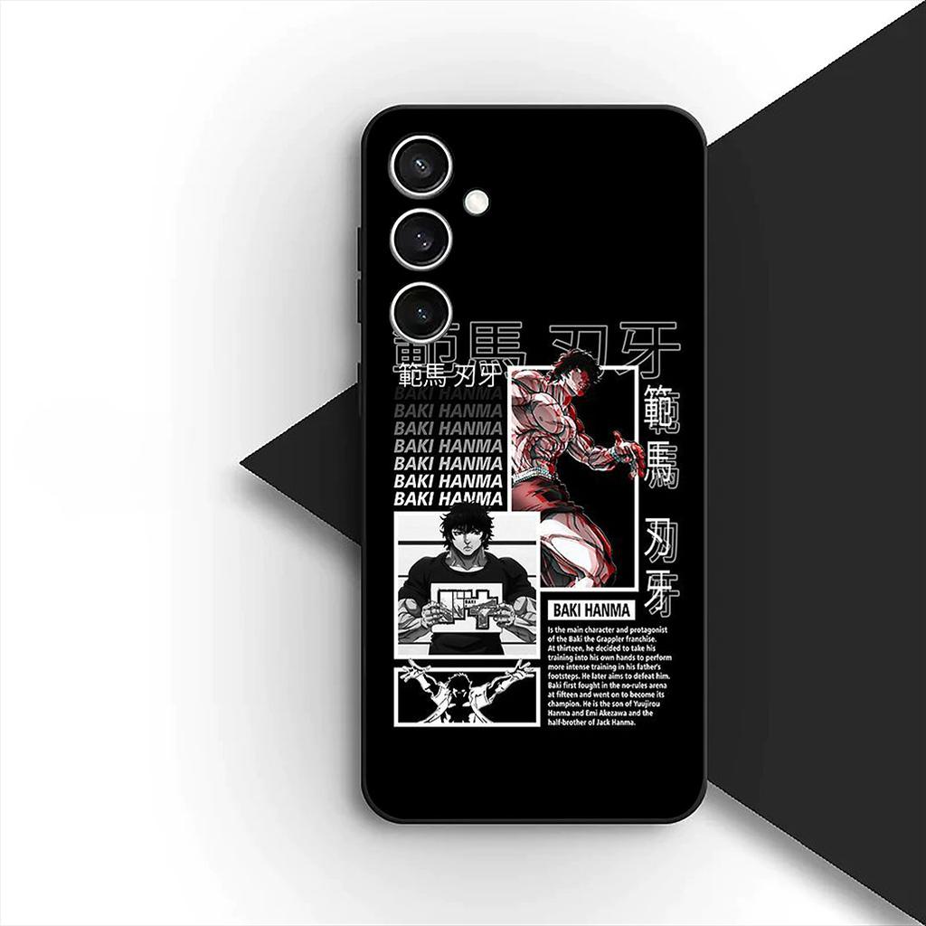 Casing for Apple iPhone 12 13 Pro Max Mini ProMax X XR Air 13Pro XS Phone Cover Protective Case Baki Hanma Art Cartoon