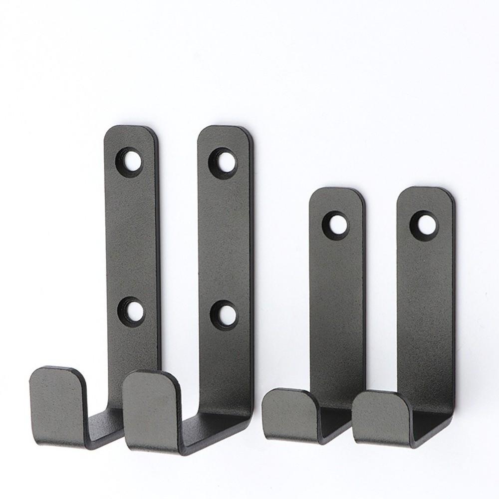 5pcs/set Metal Coat Rack Hooks Single Claw Hooks Space Saving Towel Storage Hooks Multi-Purpose with Screws Wall Hooks