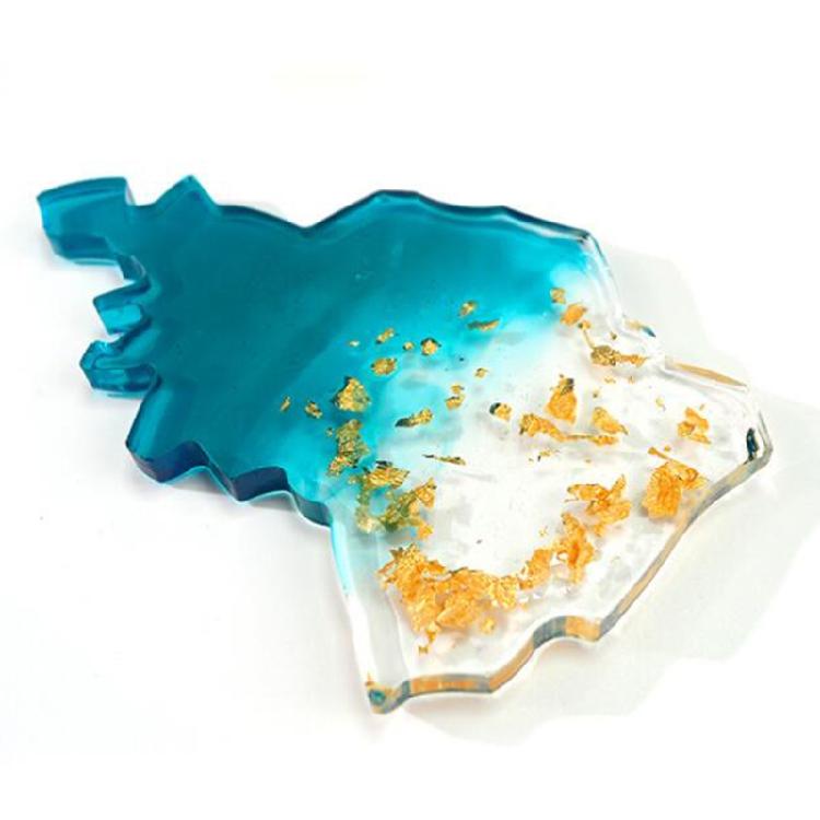 Gold Foil Nails Arts Sticker for DIY Painting Crafts Slime Resin Mold Fillings