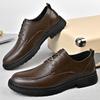 Genuine Leather Casual Shoes Elegantes Men Lace Up Oxford Shoes Outdoor Business Men's Dress Footwear Handmade Man Formal Flats