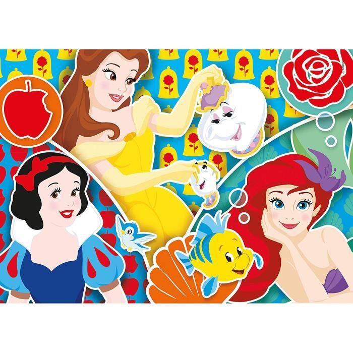 Puzzle princess - clementoni - 2x20 pièces - dessins animés et bd - pour enfants de 3 ans et plus