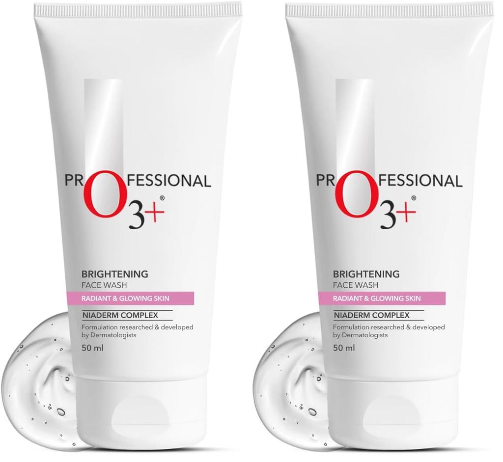 O3+ Aufhellende und Weißmachende Gesichtsreinigung, 50ml (2er-Pack)