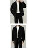 Herren Casual Revers Leichte Jacke – Verdickter Amerikanischer Stil für Frühling und Herbst