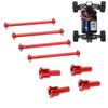 4pcs Metal Dog Bone Differential Joint Cups Set for   A959 A949 A969 A979 1Celsius18 RC Car Parts