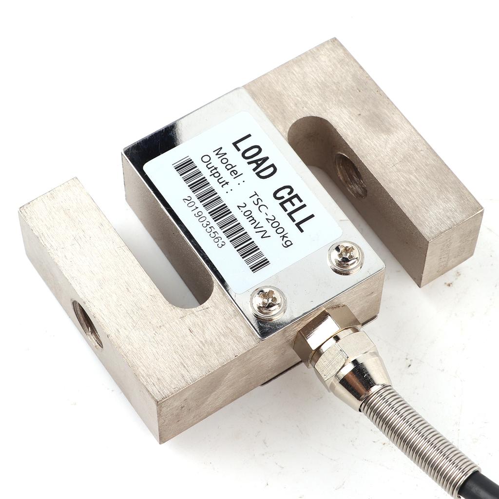 High Accuracy S Type Load Cell Scale Weighting Sensor with Connecting Cable (200KG)