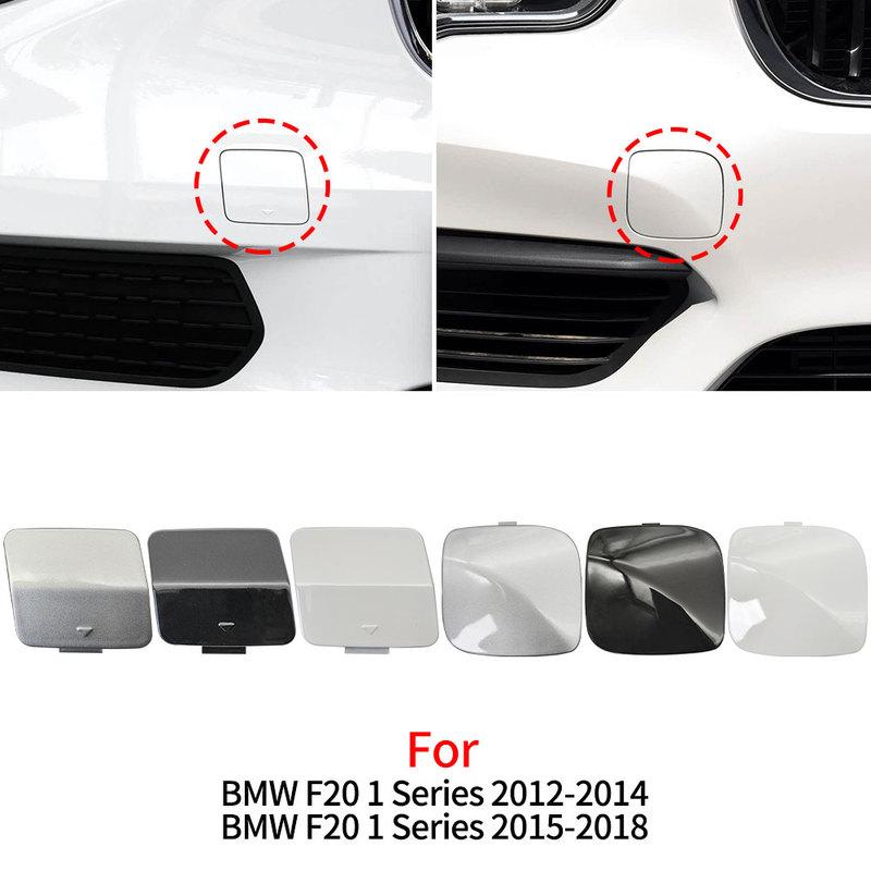 For BMW F20 Car Front Bumper Tow Hook Cover Cap Black White For BMW 1 Series 116 118 120 125i 2012-2018 51117292947 51117387170