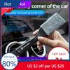 New 2 In 1 Car Dust Tool Cleaning Brush Accessories Interior For Volkswagen GTI CC R Passat GTD Jetta Polo R-Line Magotan T