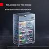 Demash Commercial Double-Door Refrigerated Display Cabinet