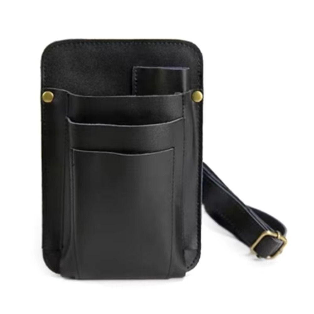 Heavy Duty Adjustable Waist Bag Tool Storage Leather Tool Belt Electrician Tool Pouch  Electrician