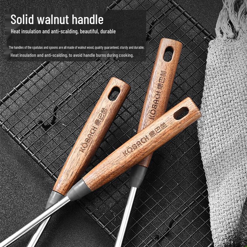 Kangbach Walnuss Serie Küchenutensilien Set