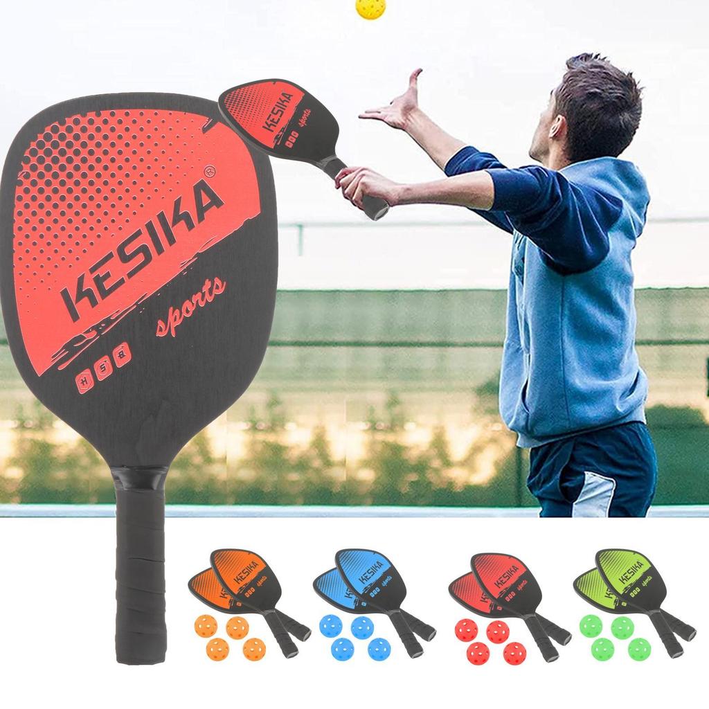 Pickleball Paddles Set of 2, Lightweight Polymer Honeycomb Paddles