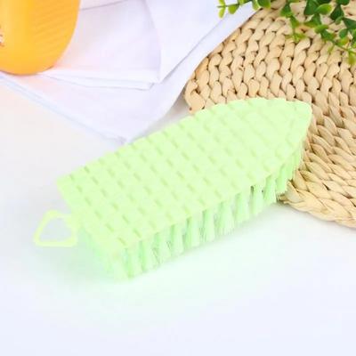 Plastic Soft Bristle Brush Bendable Corner Cleaning Flexible Cleaning Brush Hanging Multi-functional Tile Scrubbing Tool