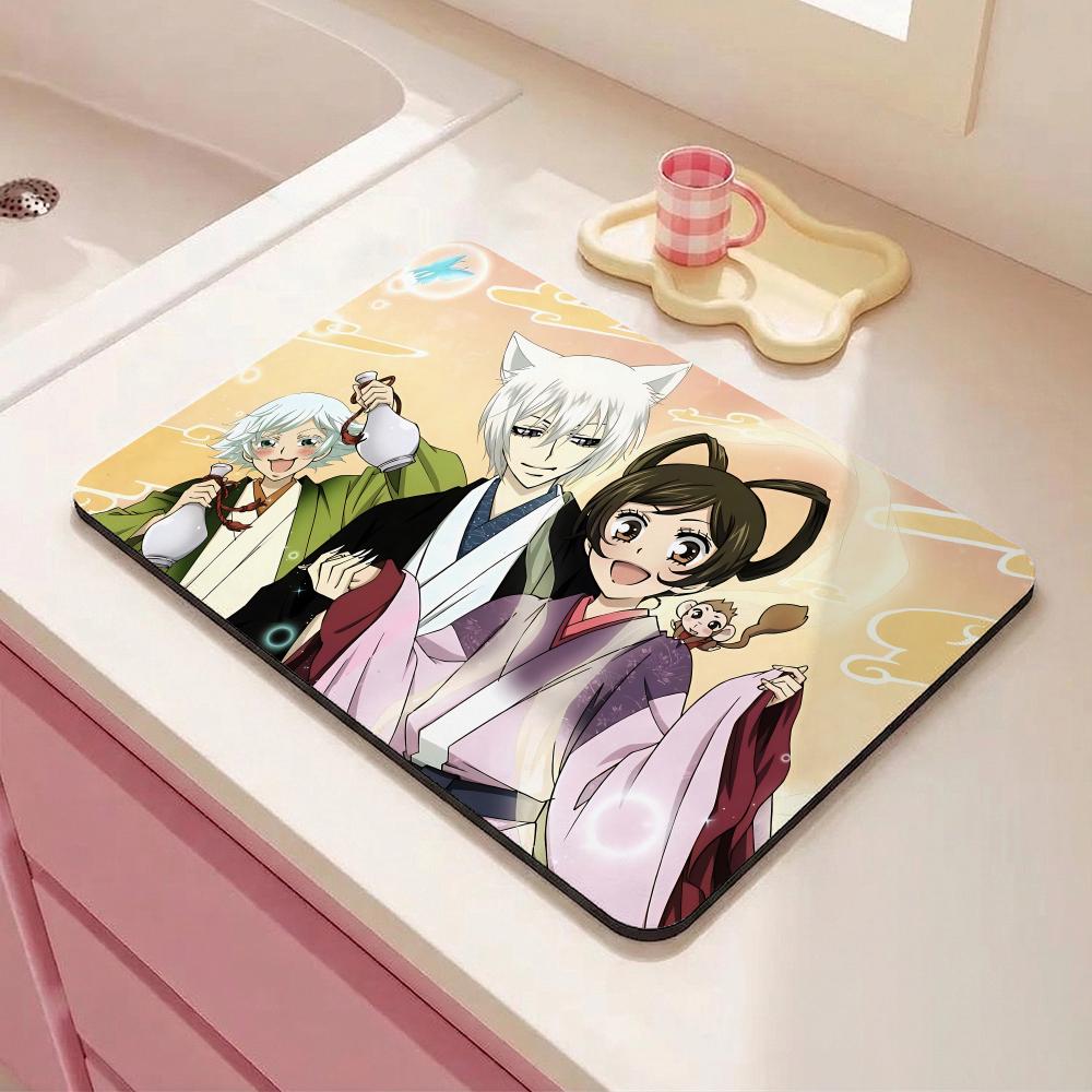 Anime K-Kamisama Kiss Floor Mat Eco Diatomite Antibacterial Odor-Resistant Floor Mat for Kitchen&Bathroom