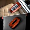 T-Carbon Fits Ford F150 Raptor Key Fob Cover With Keychain;Key Fob Case Compatible With Ford Bronco Raptor 2025;Glass Fiber Key Shell Protector Fits