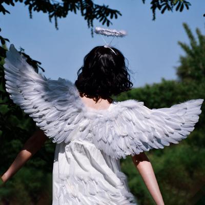 Melek Tüy Kanatları Elastik Kayışlar ile Parlak Renk Hafif Kostüm Cosplay Kanatları Fotoğraf Sahne