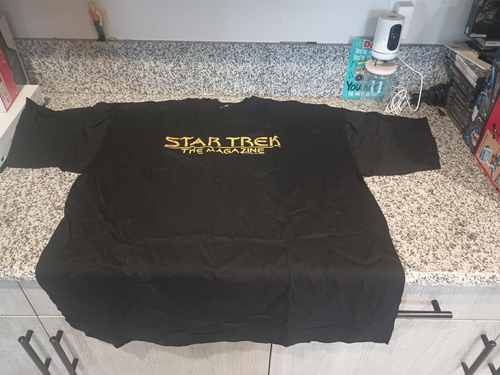 Vintage Star Trek The Magazine TV Show Sci-fi 1998 90 s T Shirt XXL M
