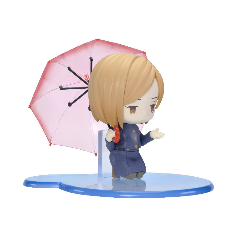 Algernon Products TYNY SCENE Umbrella Girl Jujutsu Kaisen Nobara Kugisaki Approx. 115mm Soft Vinyl ABS Steel
