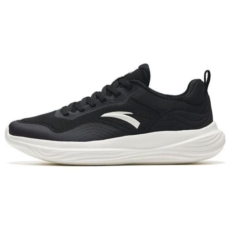 

Anta Comfortable Slip Resistant Abrasion Resistant Low top Training Shoes Men s Black White 112447793R-1 44