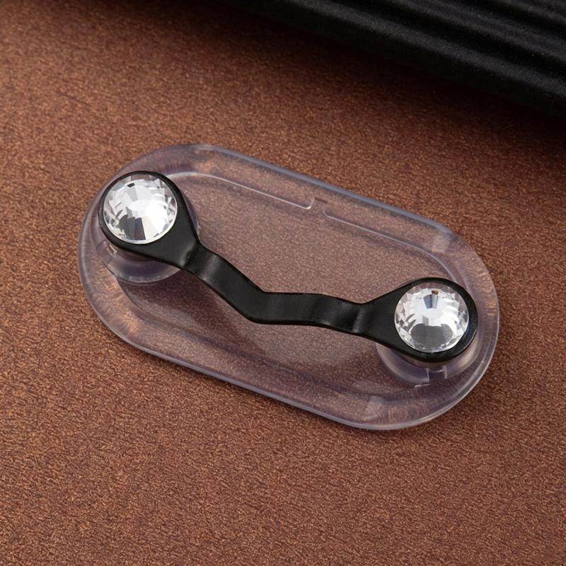 Magnetischer Brillenhalter für Sonnenbrillen Abzeichen Hängender Headset-Anstecker Langlebiger Haken Mehrzweck-Magnetclip Für Brillen Abzeichen